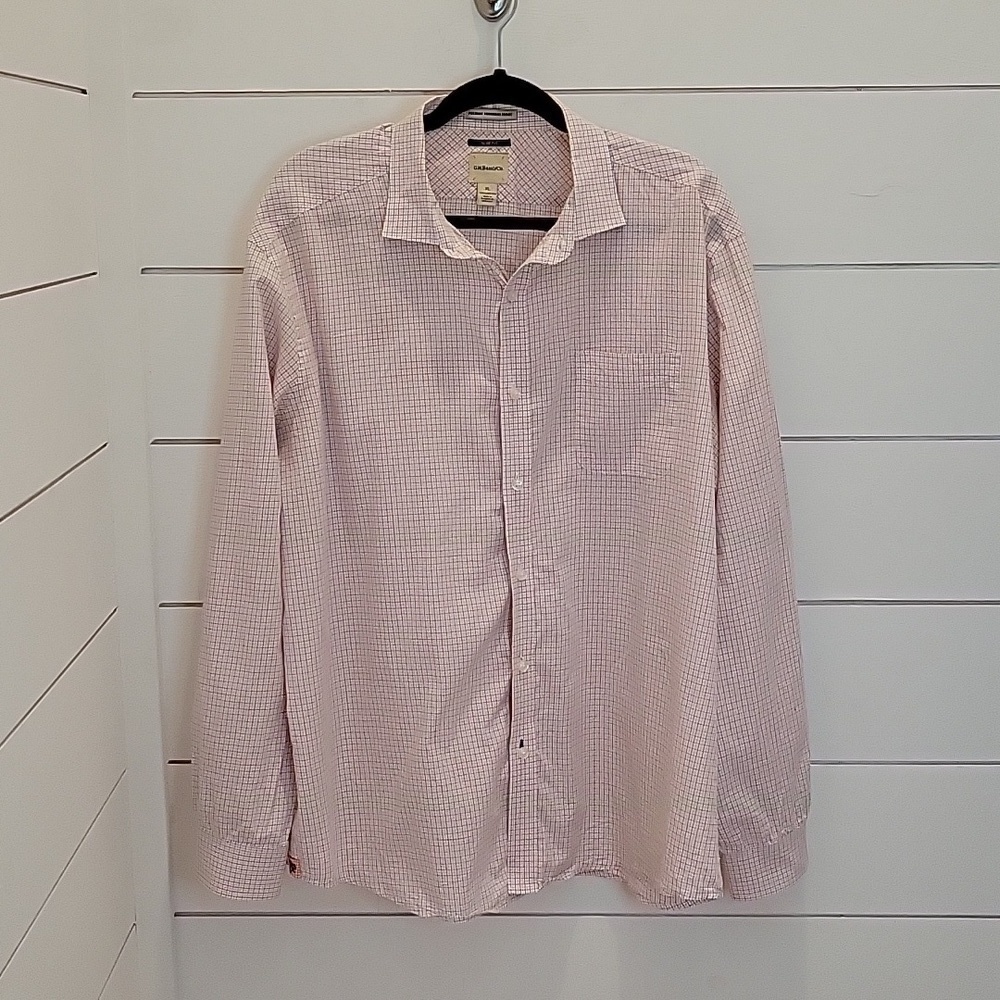 G. H. BASS xl slim fit cotton button down shirt